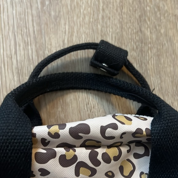 Leopard Print Mini-Backpack - Picture 5 of 8